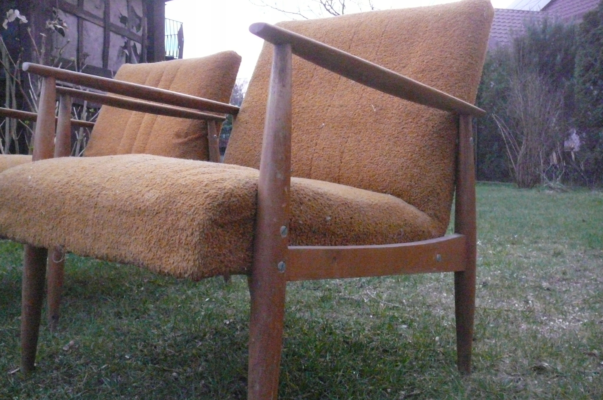 Fotel Fotele z PRL jak Chierowski Lisek Homa Kędziorek Hałas Patyczak Styl PRL