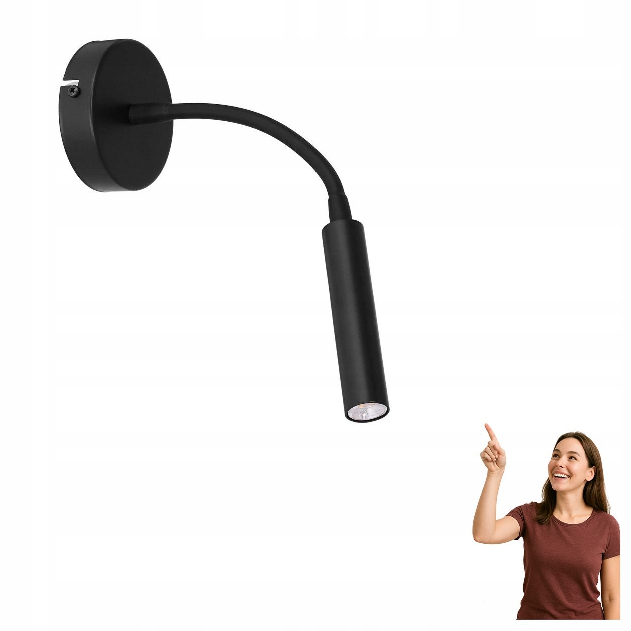 Nástěnné svítidlo na výložníku typu flex Arden 3466 Luminex