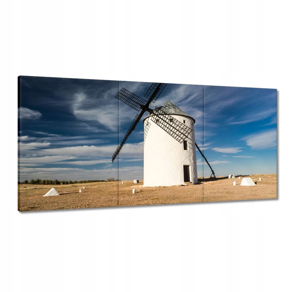 Obrazy 180x90 Veterný mlyn Drevené lopaty