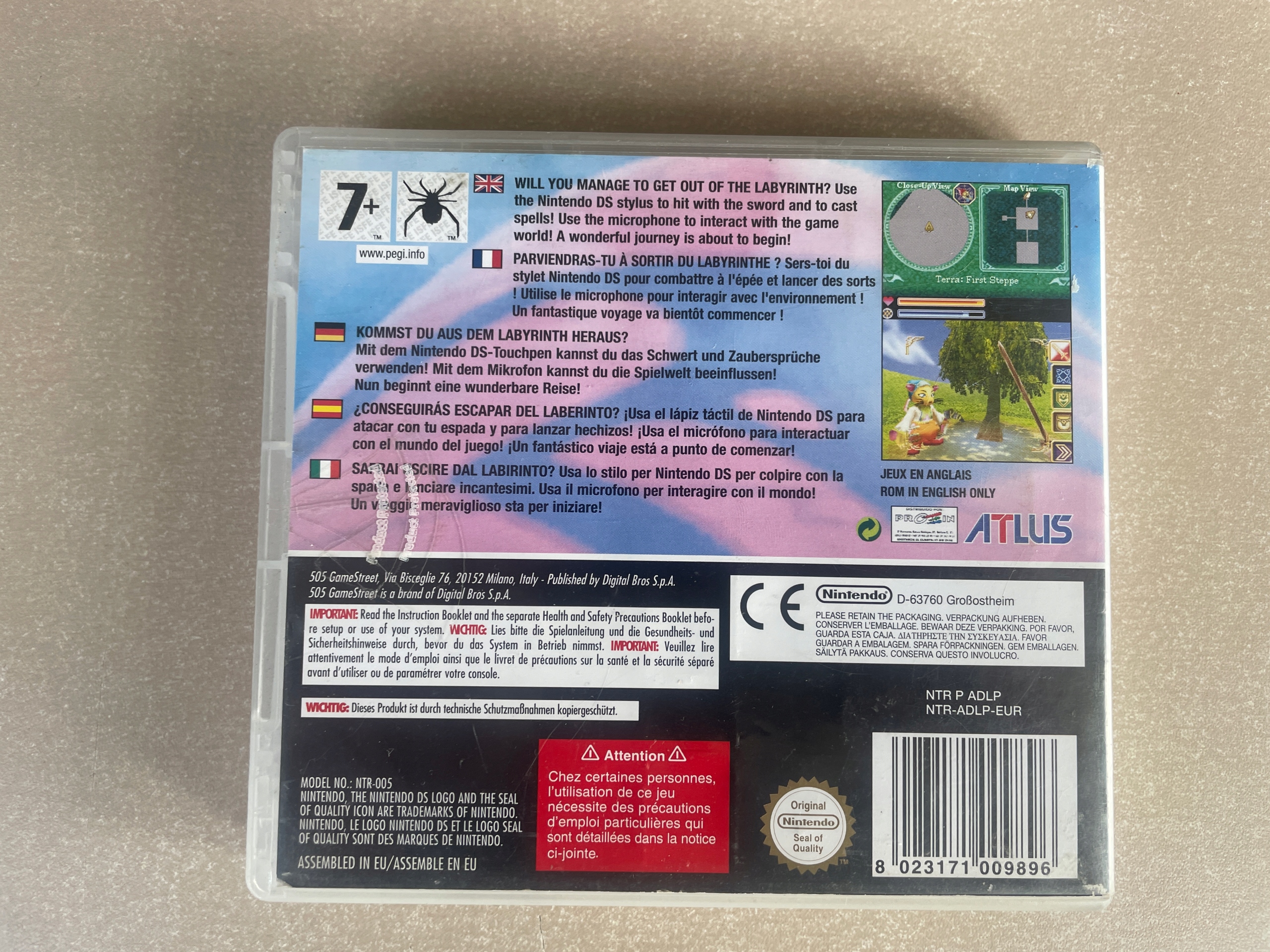 DS DEEP LABIRYNTH ŁÓDŹ RZGOWSKA 100/102 Wersja językowa Angielska