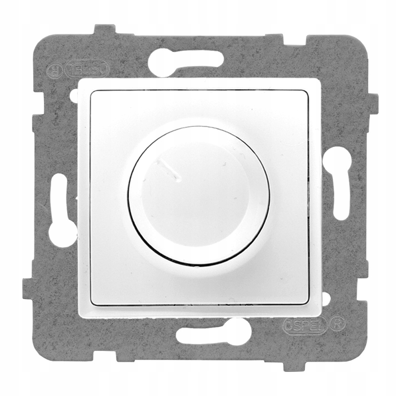 Polmark Rosa Tlačítkový stmívač bílý