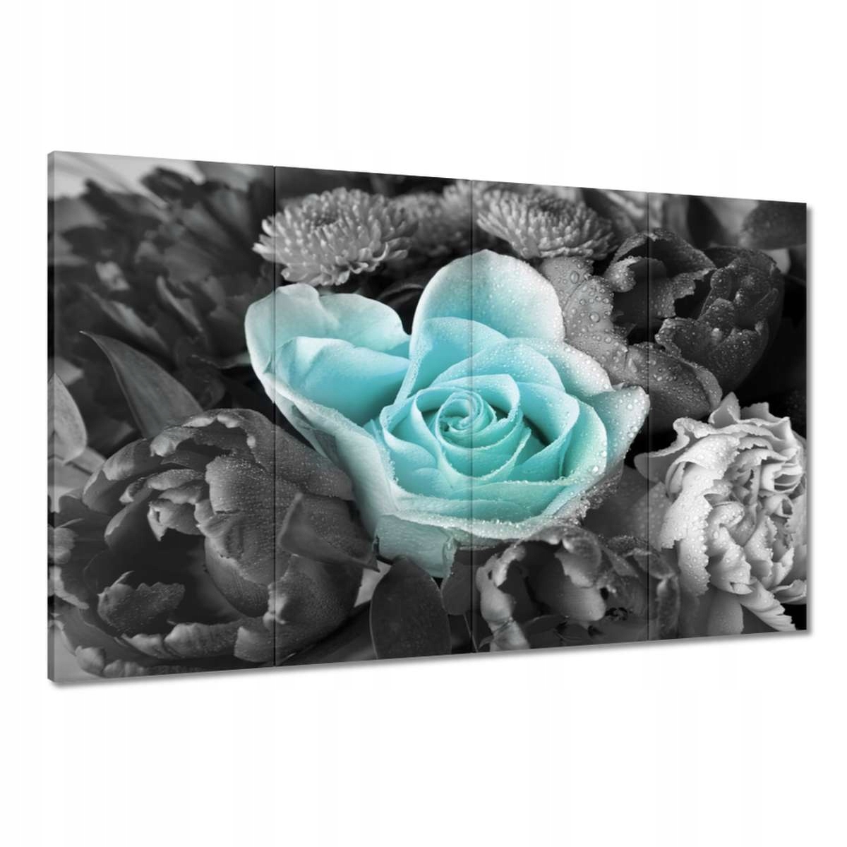 Obrazy 120x80 Tyrkysová růže