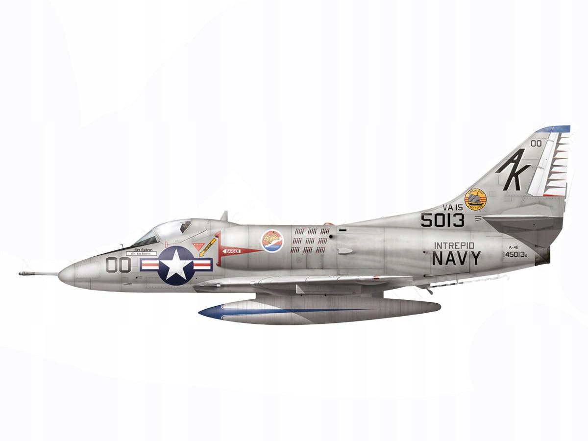 Letadlo Douglas A-4B Skyhawk model 48031 Hobby 2000