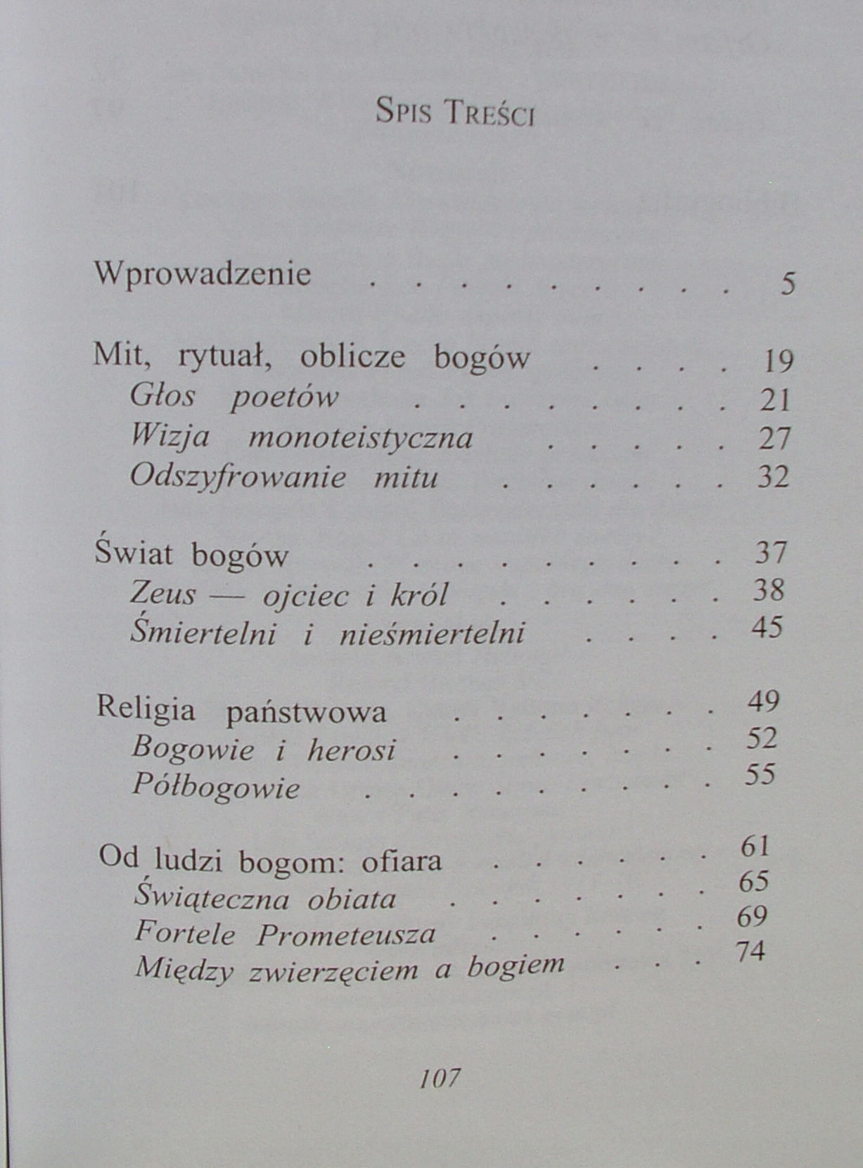 MIT I RELIGIA W GRECJI STAROŻYTNEJ - Vernant Przedmiot Historia
