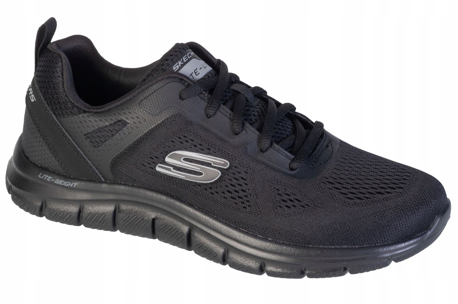 Skechers Track-broader (44) Pánské tenisky, černá tkanina