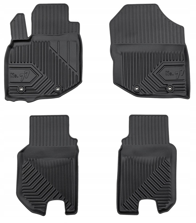 Gumové Koberce Honda Jazz 3 2007-2014 Korytka 77