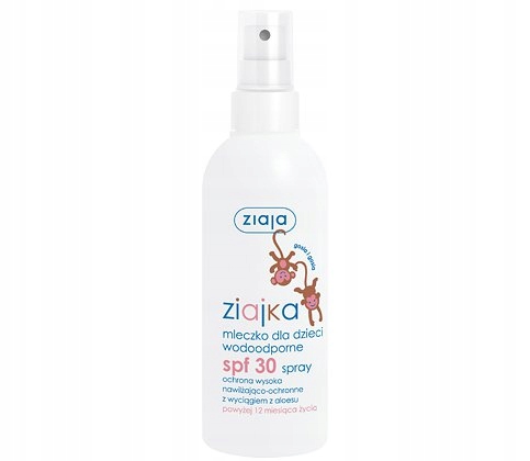 

Ziaja Mleczko dla dzieci wodoodporne Spf 30 spray