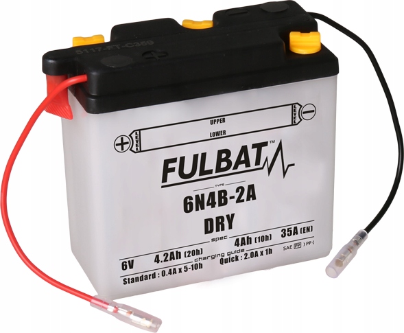 Akumulator Fulbat 6N4B-2A DRY 6V 4.2Ah 35A