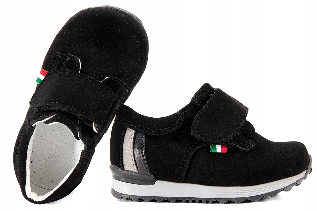 

Kornecki 6085 Półbuty Chłopięce Trzewiki czarne 21