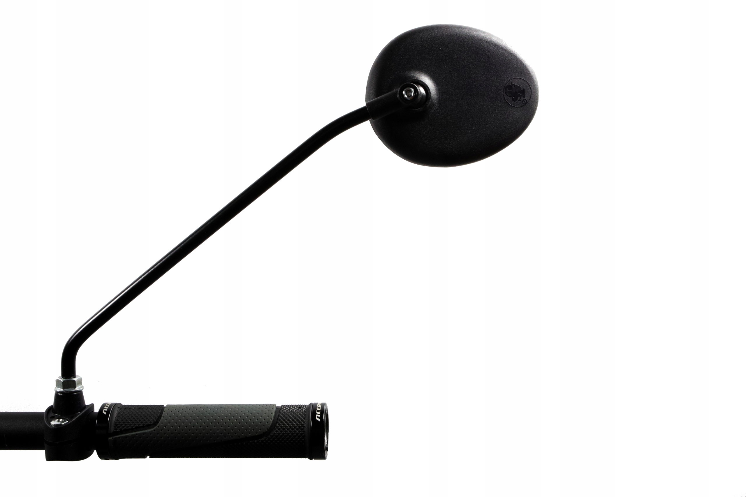 Lusterko rowerowe AJS długie ramię 25 cm, czarne Marka AJS