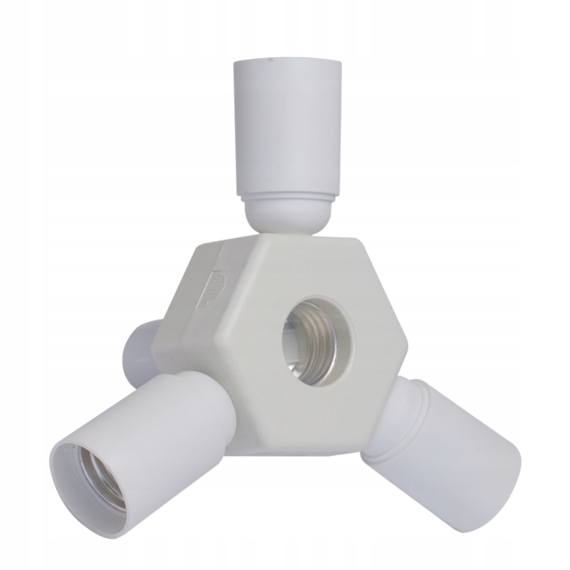 

Oprawka Przejście Rozgałęźnik Adapter E27 na 4xE27