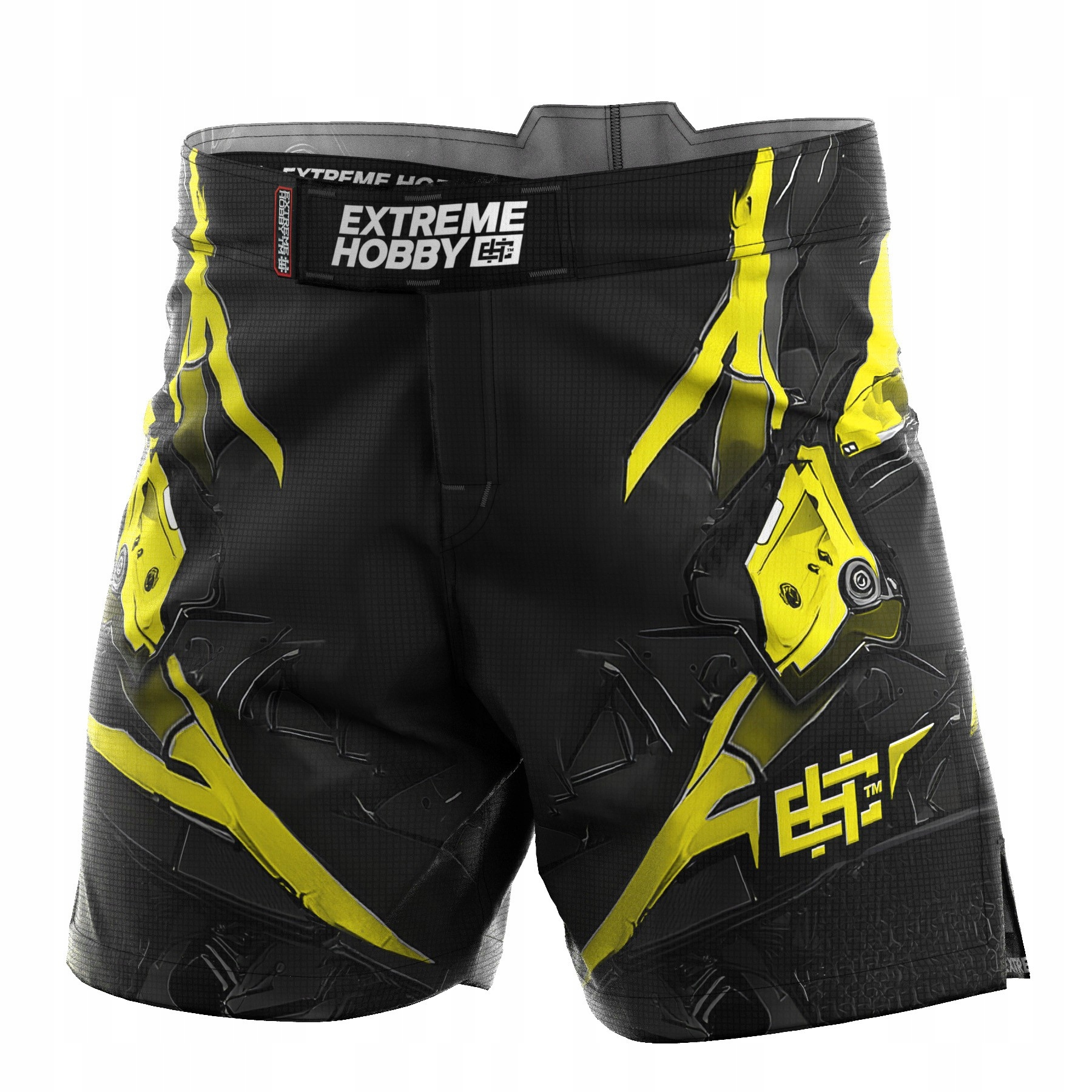 Kraťasy do posilovny Extreme Hobby athletic pánské Iron Force 3XL Žluté