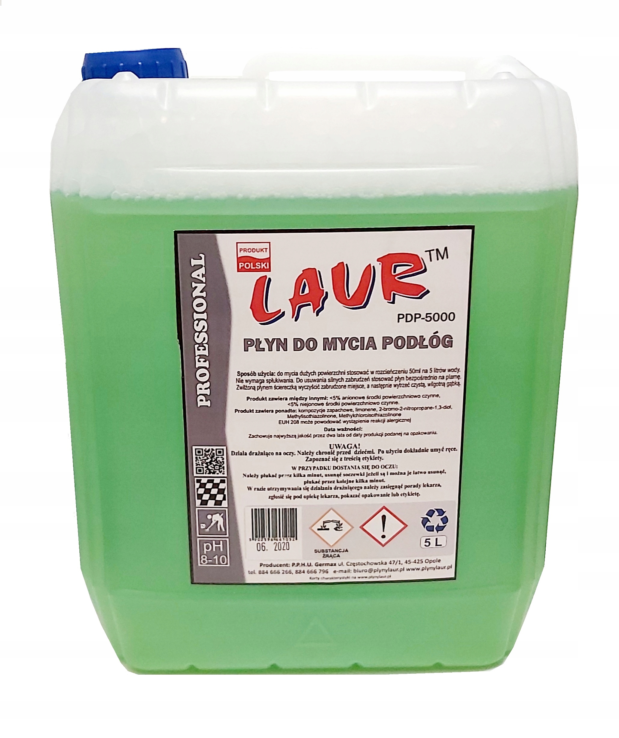 

Płyn do mycia tłustych podłóg 5L PDP5000 Gastro