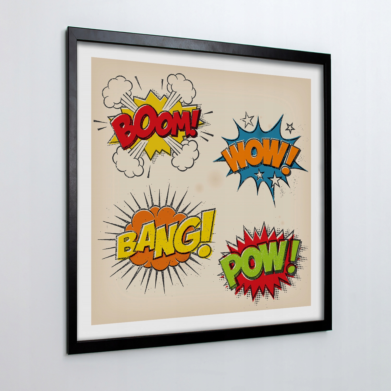 Fotoobraz na zeď Dýmky myšlenky pop art 50x50 cm