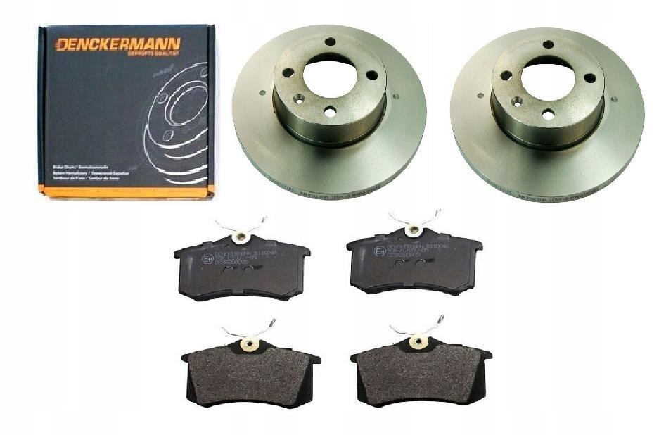 Kotouče Kostky Vw Passat B3 B4 4X4 Zadní 239MM Sada.