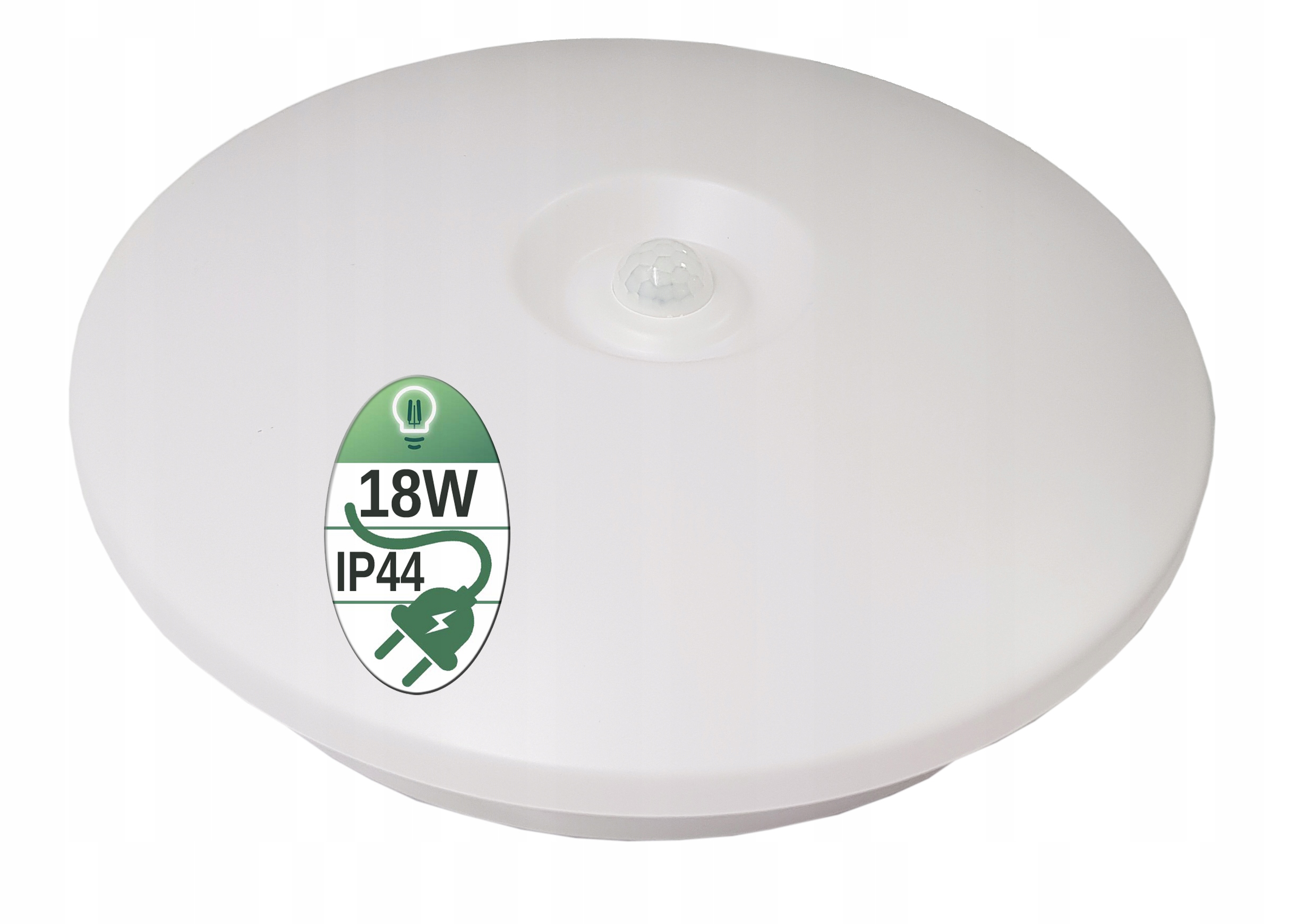 

Plafon lampa Led IP44 18W z czujnikiem ruchu Pir