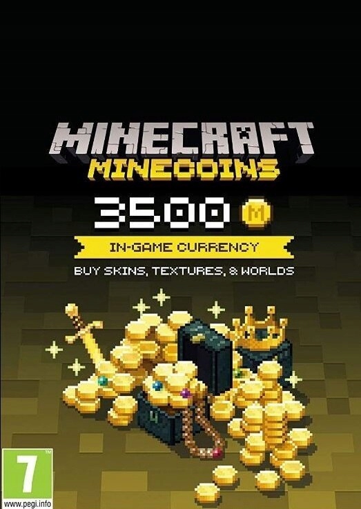 Minecraft Minecoins Pack 3500 Coins Xbox One/x/s Klucz