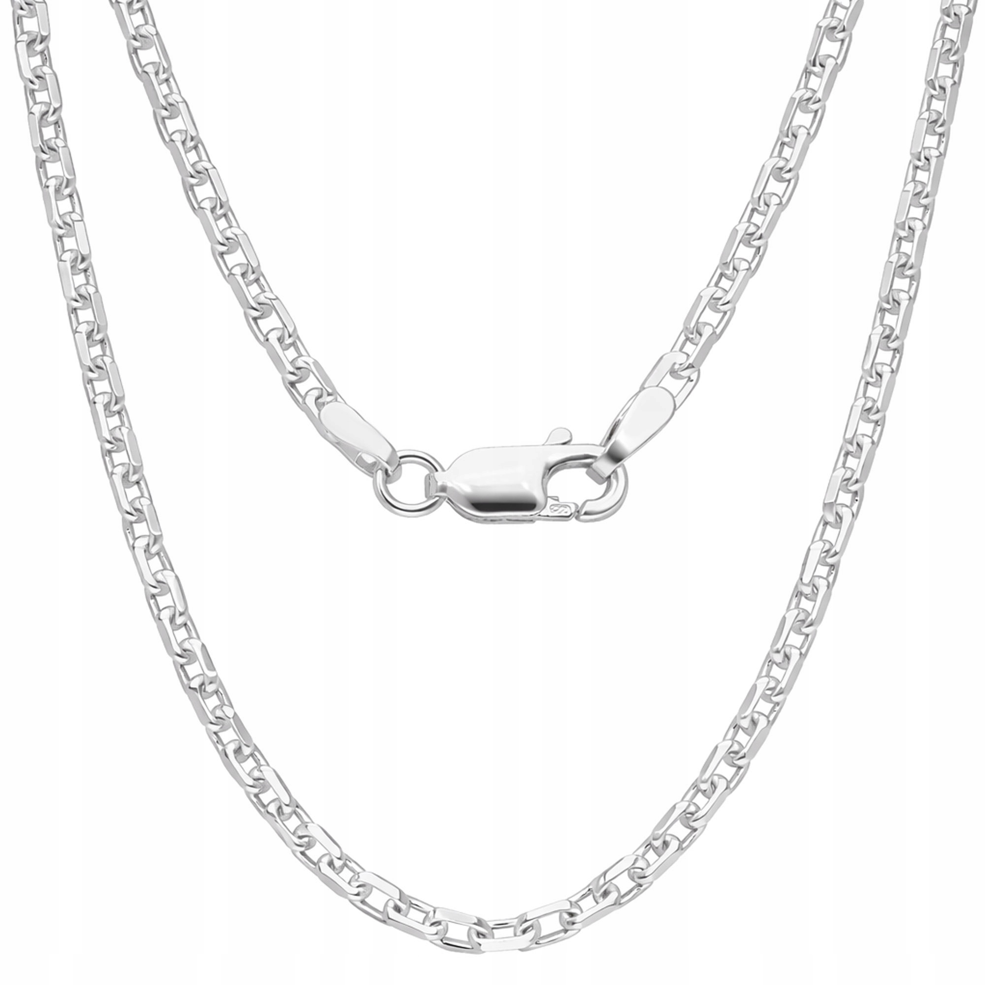 Stříbrný řetízek 925 Ankr klasický dámský pánský 50 cm