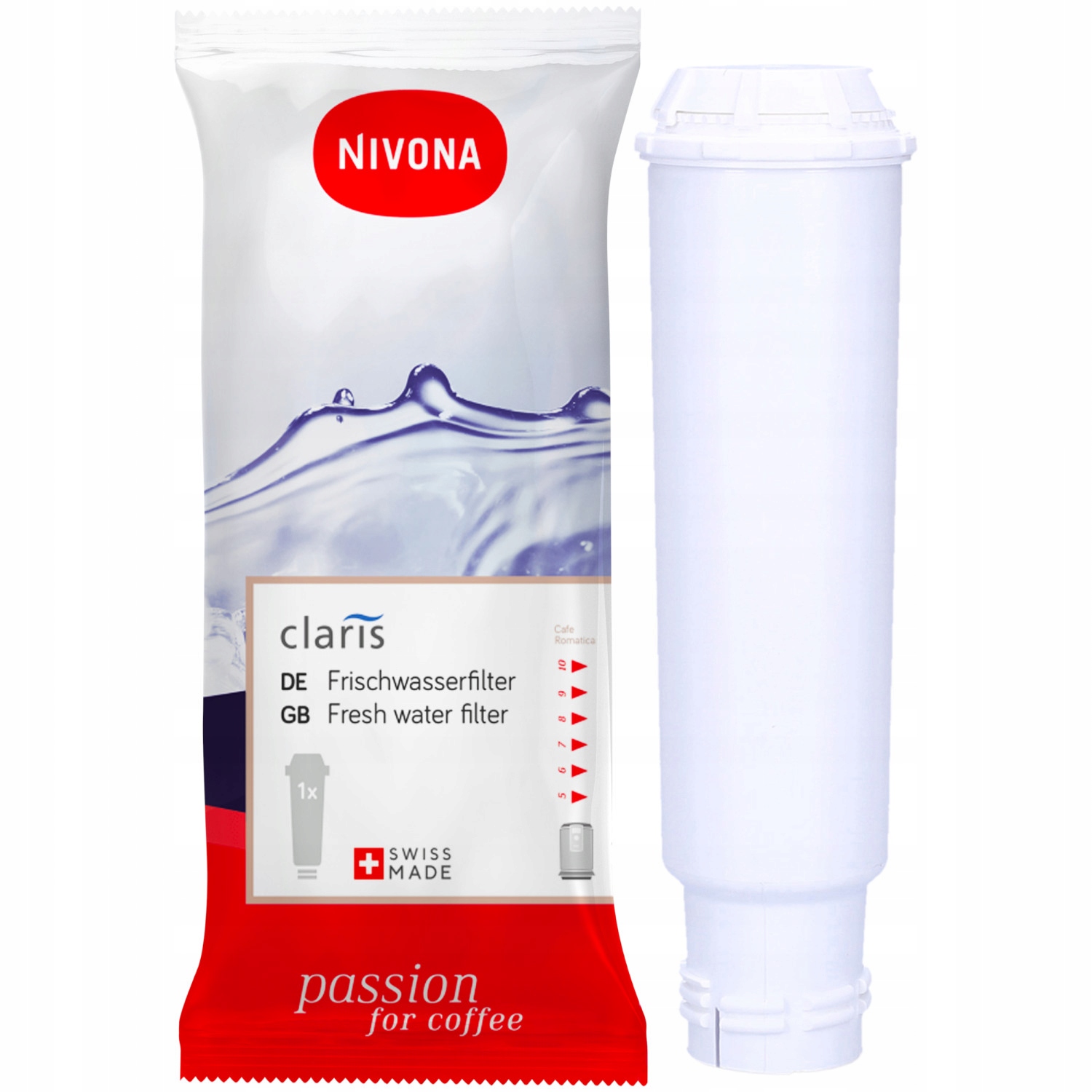 

Filtr Wody Claris Ekspresu Nivona CafeRomatica