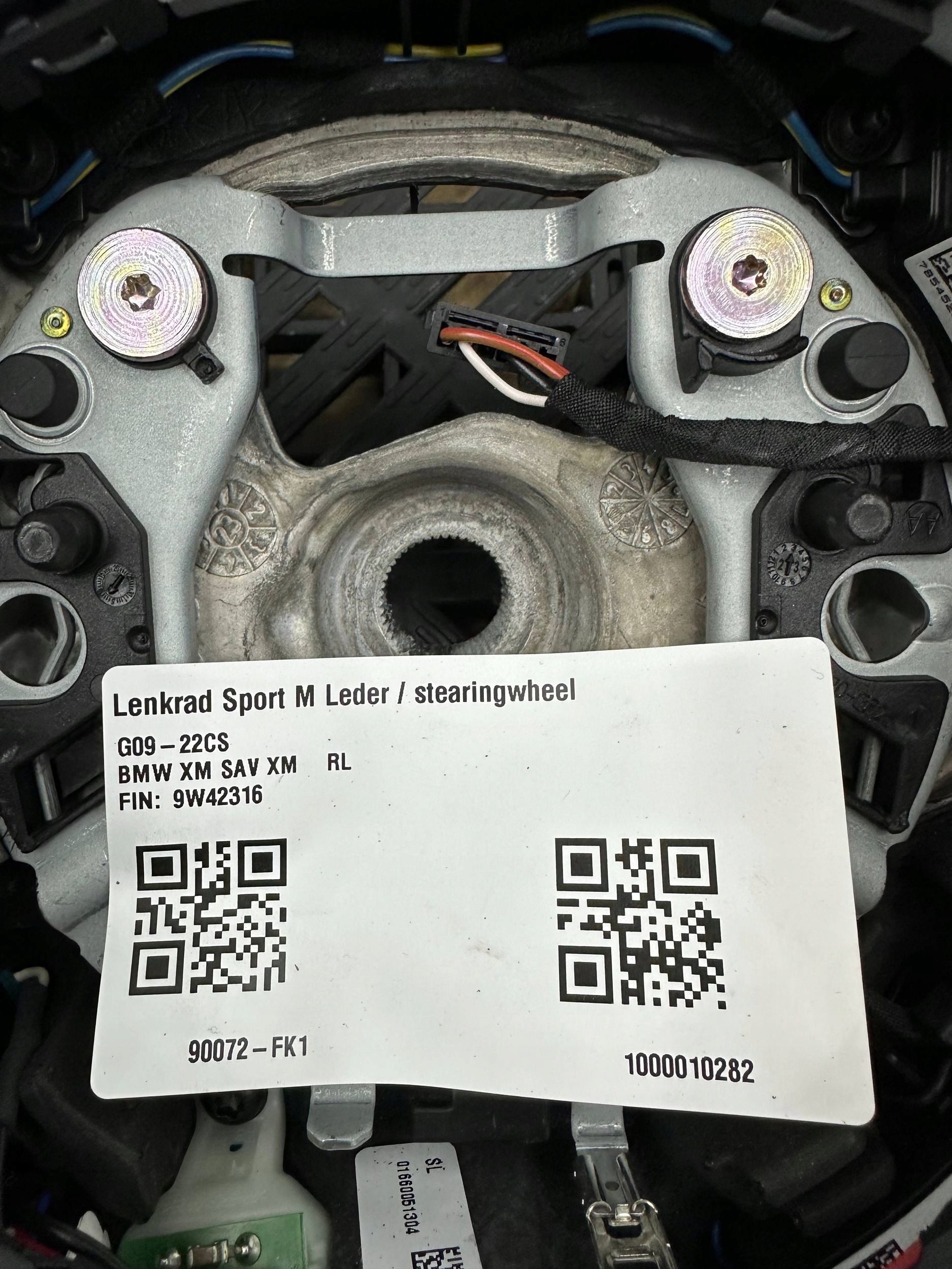lenkrad BMW X5M G05 F95 XM G09