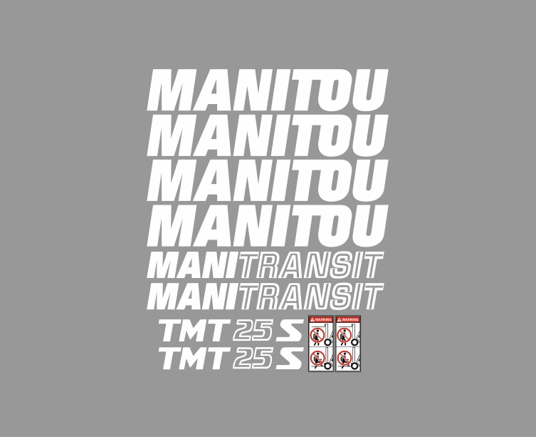 Samolepky samolepka Manitou TMT25S