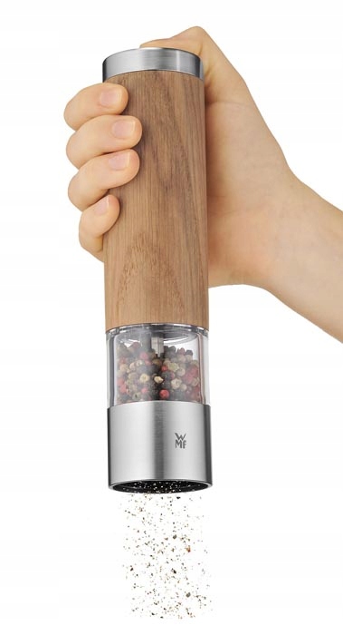 Elektrický mlýnek Wmf DeLuxe na koření 21 cm, dřevěný