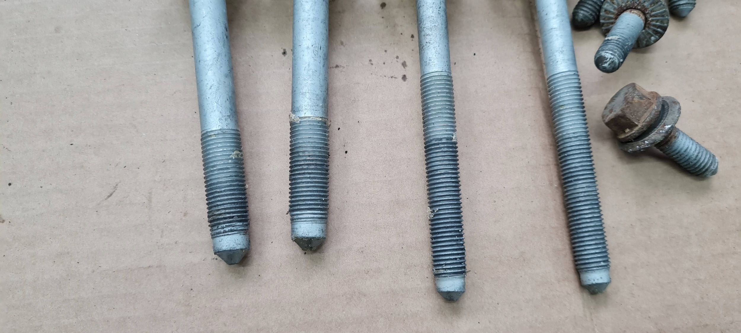 A7 4G screws springing rear part SANEK axle beam siders A6 C7 4G A4 B8 A5