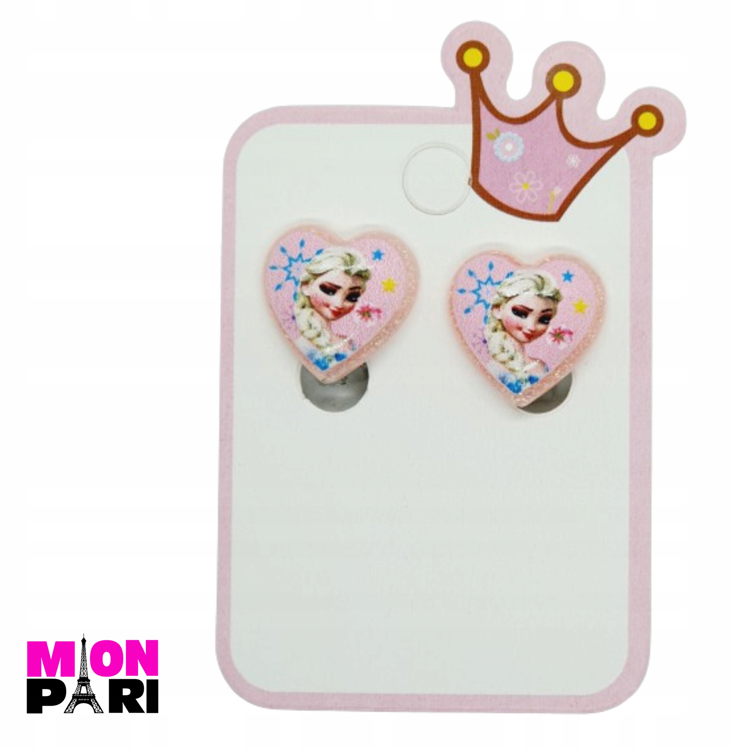 KLIPSY KOLCZYKI DZIECI DZIEWCZYNKI KRAINA LODU