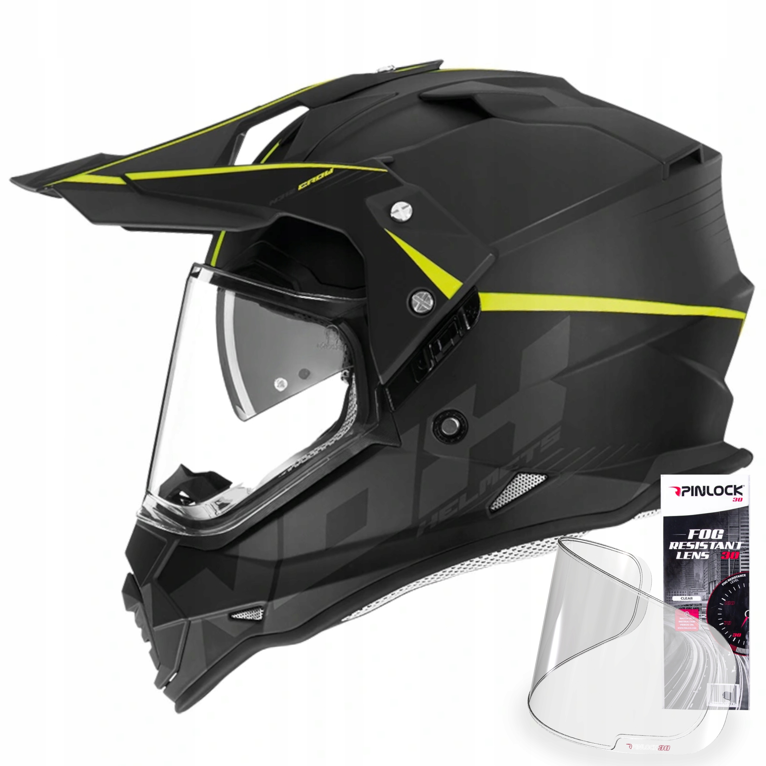

Nox N312 Kask Cross Motocyklowy Szyba Pinlock L