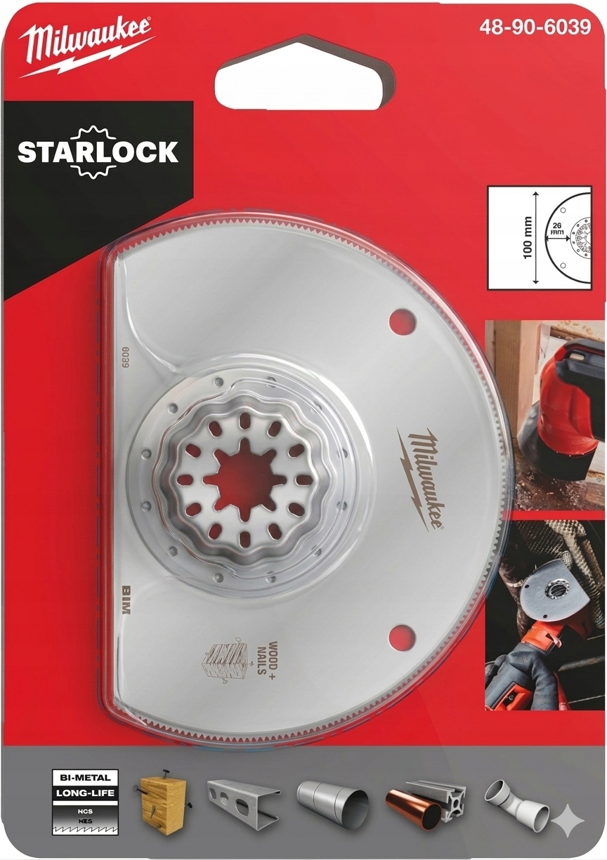 Pilový List Starlock pro multifunkční zařízení Milwaukee 48906039