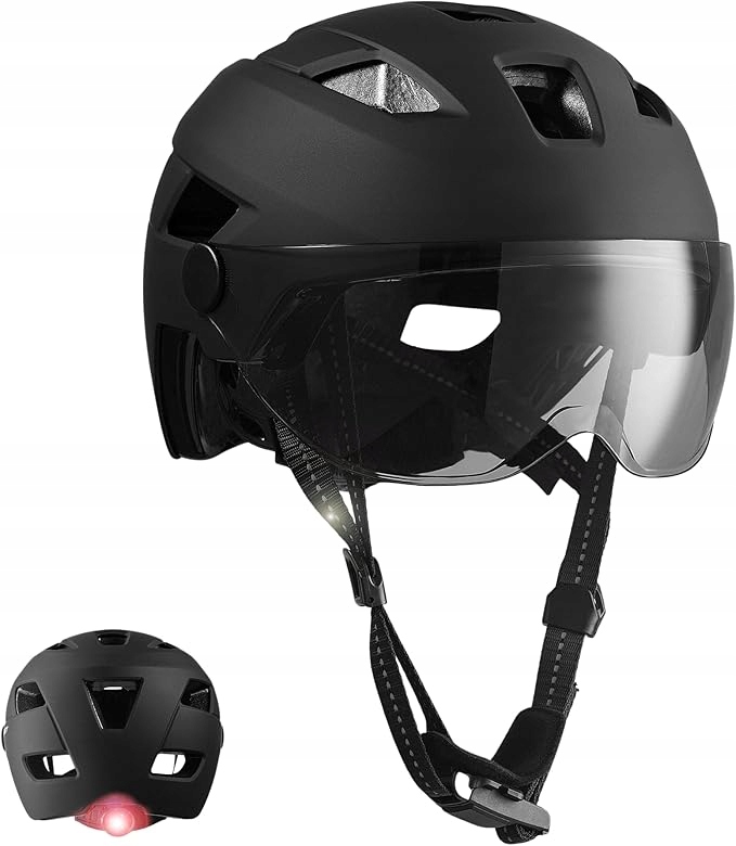 KA212 Kask rowerowy Crazy Safety Oak Bicycle r. M/L 55-61cm