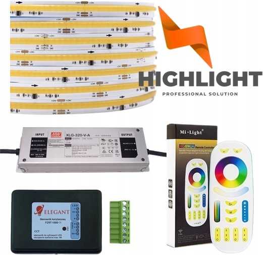 30 m Digitálny set Cob Cct rozvíjajúci svetlo