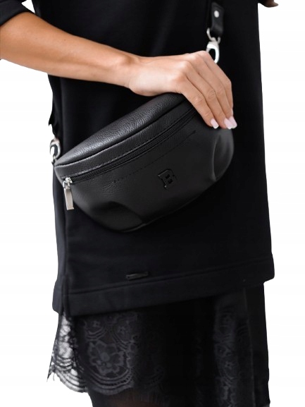 kabelka ledvinka By O La La kůže