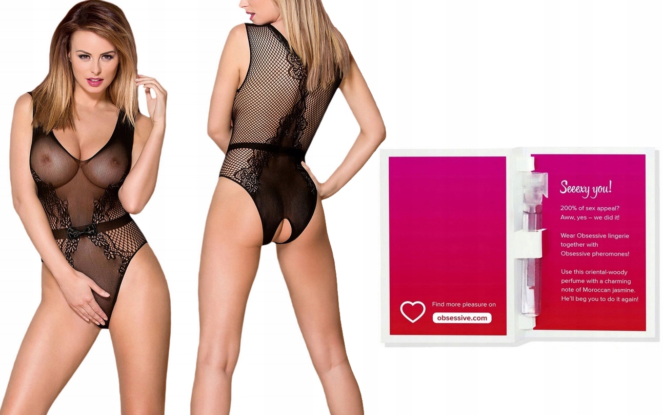 

Obsessive Bodys B115 Otwarte S/m/l Czarne Sexy