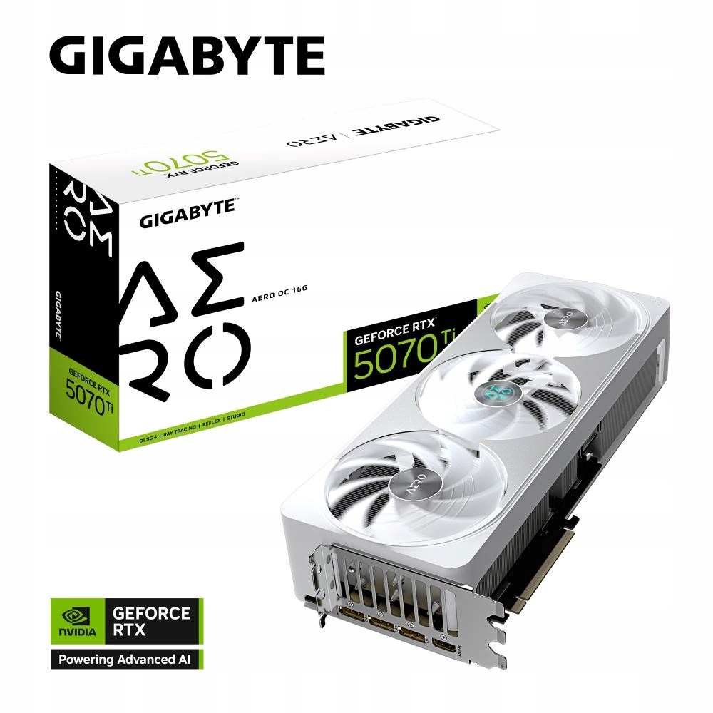 Gigabyte GeForce Rtx 5070 Ti Aero Oc 16GB GV-N507TAERO OC-16GD