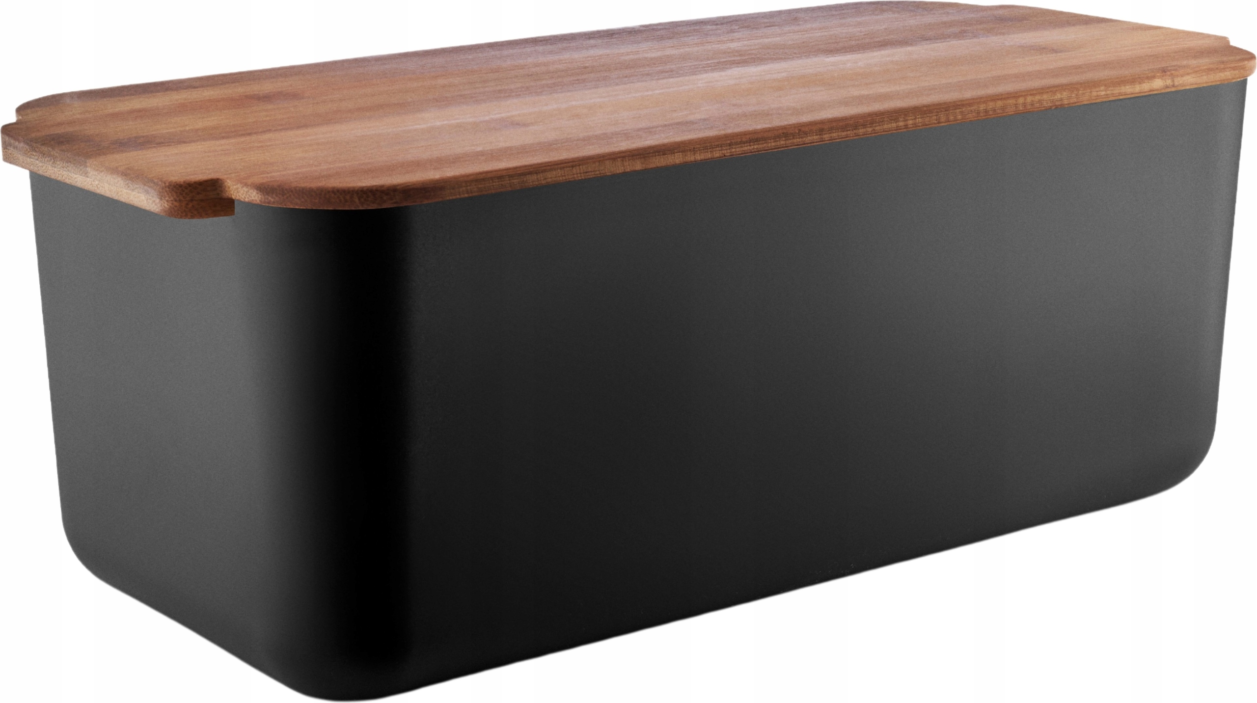 Eva Solo Nordic Nádoba na pečivo Chlebník s prkénkem na pečivo Černá