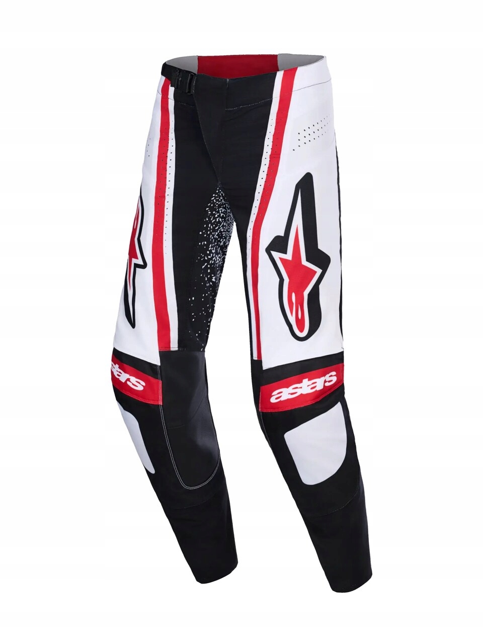 Nohavice Alpinestars Techstar Nomur čierne/biele/červené 36