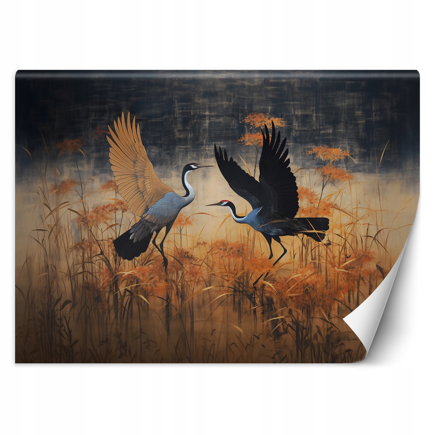 Fototapeta Jeřáb Ptáci Abstrakce 250x175