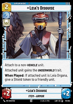 A Lawless Time:Leia's Disguise