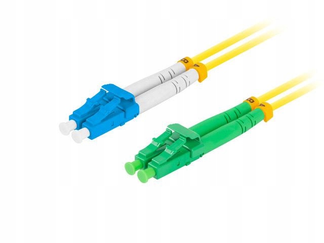 Lanberg Patchcord Światłowodowy Duplex LC Upc Sc Apc Kabel Do Sieci Ftth