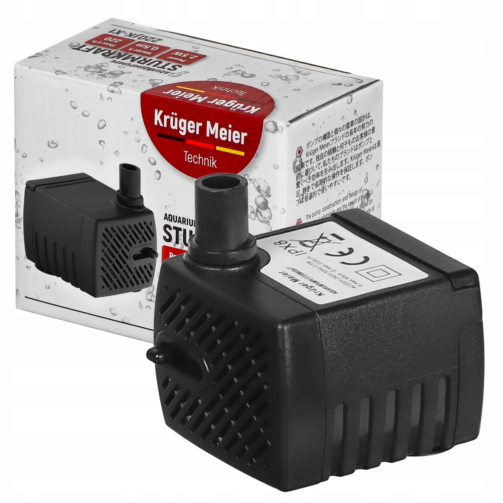 

Mała I Wydajna Pompa Wody Kruger Meier 220L/H