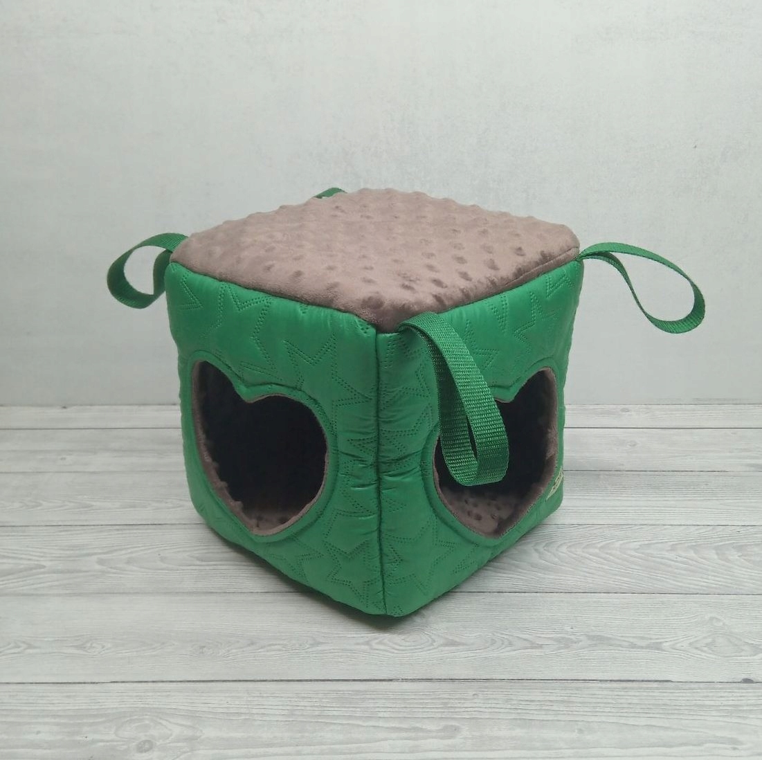 Levně Domeček kostka dva vchody, pro fretky, činčily a potkany