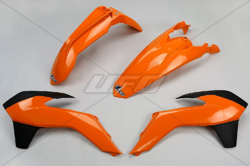 Ufo Sada Plastov Ktm Exc 14-16, Farba Oem 14 (oranžová/čierna)