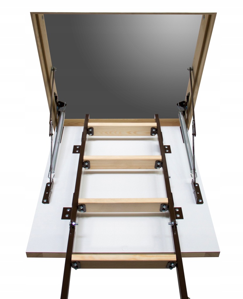 Schody Strychowe Stallux 80x70 70x80 46mm 0,86W/m2 Wyłaz Zestaw Montażowy Producent 4Step