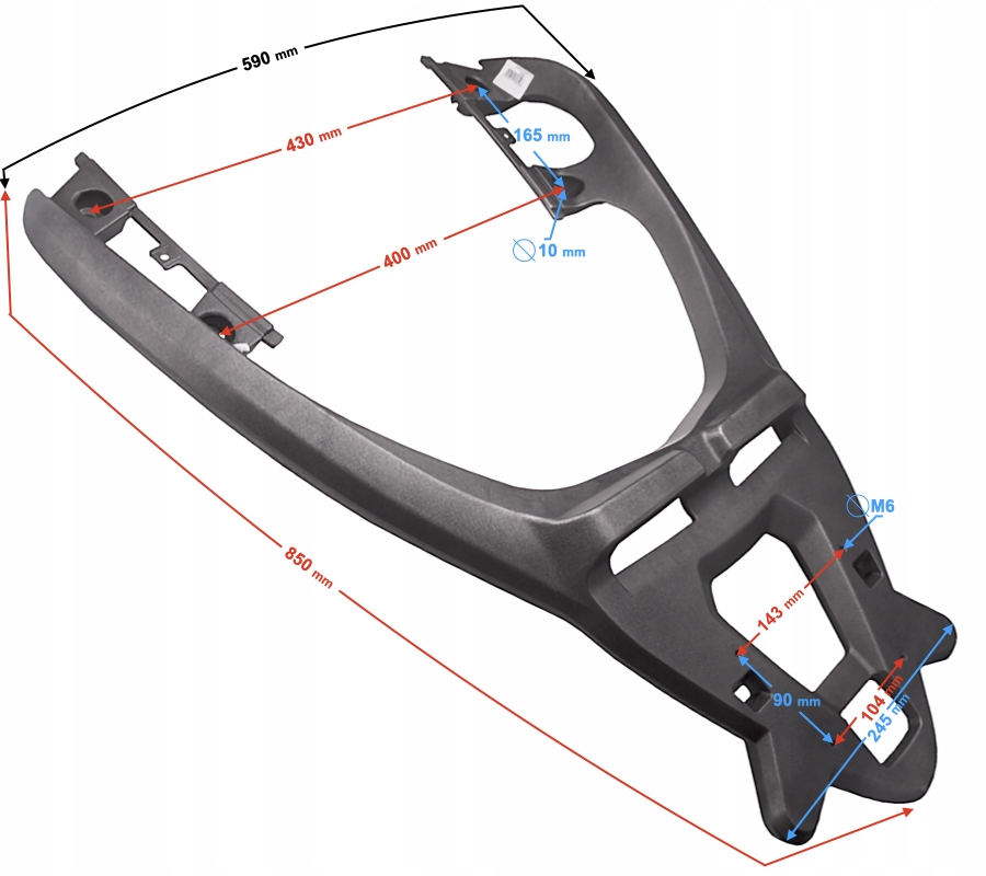 Wspornik kufra do skutera B-Max Producent WZMOTO