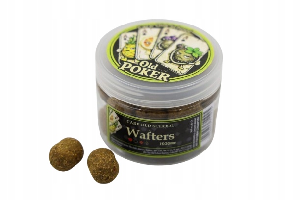 Kulki Carp Old School Wafters Old Poker 150ml 15/20mm