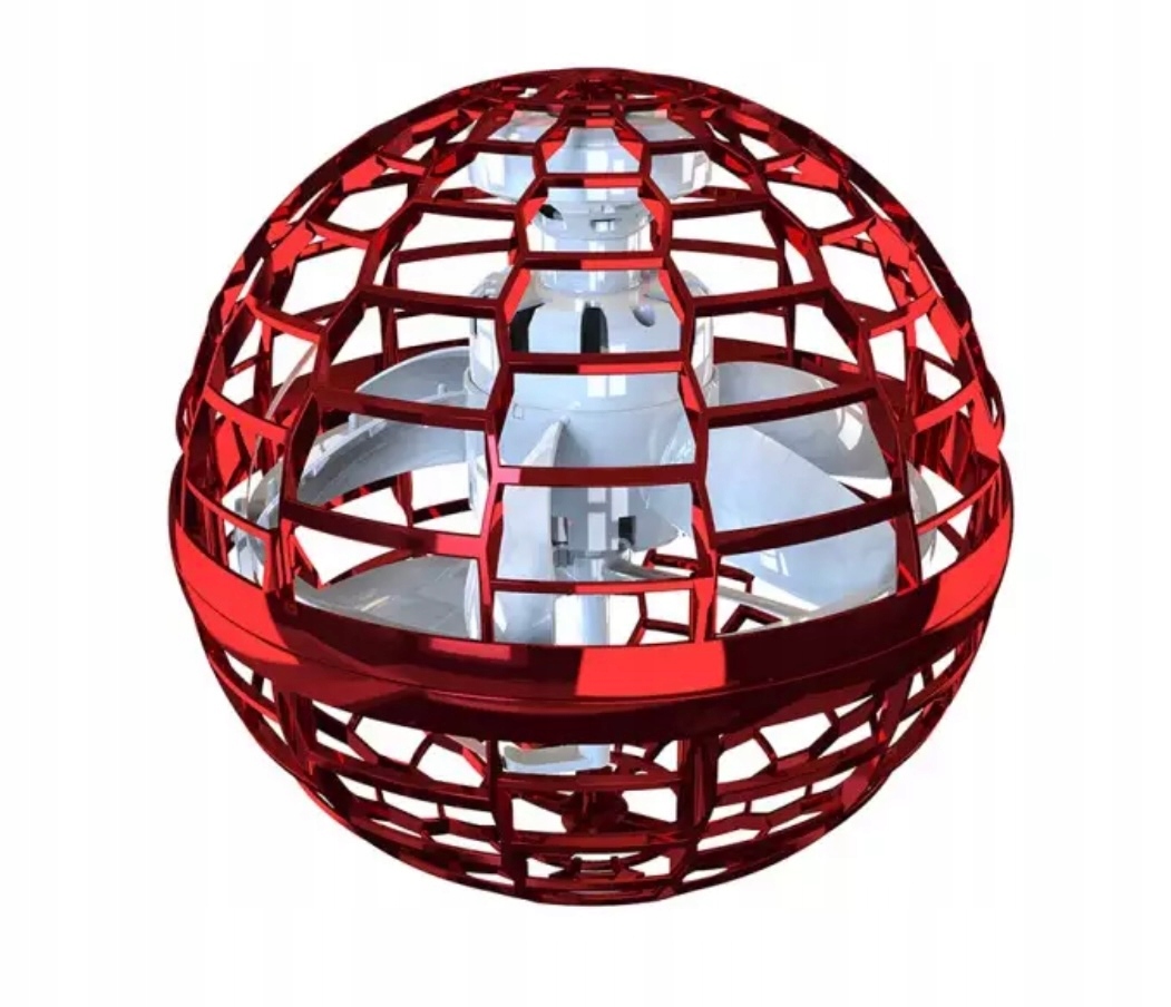 Latający fidget spinner FlyNova Pro niebieski kula