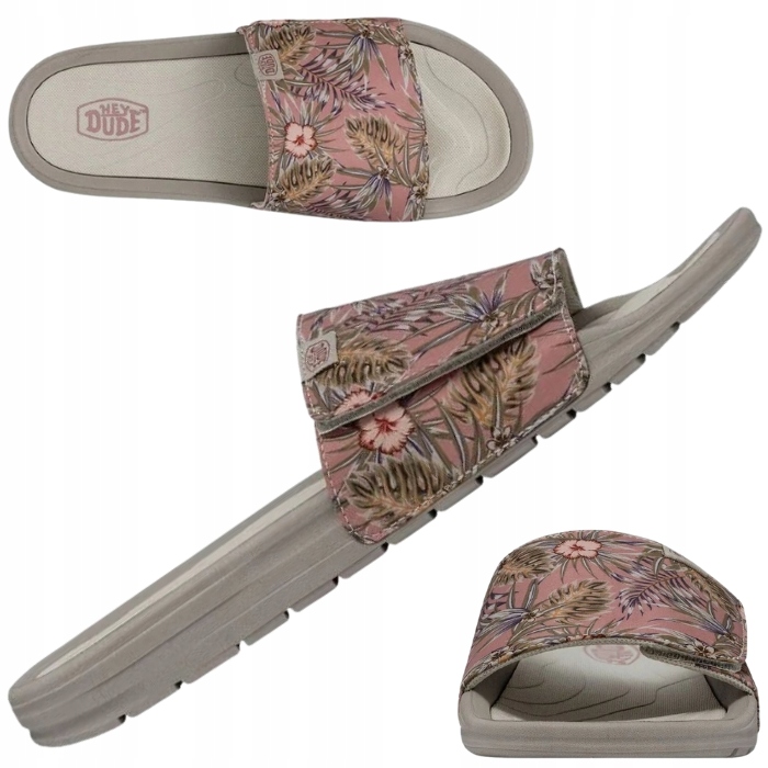 Pánské Pantofle Hey Dude Sportovní Látkové Lehké Na Bazén A Léto vel. 45