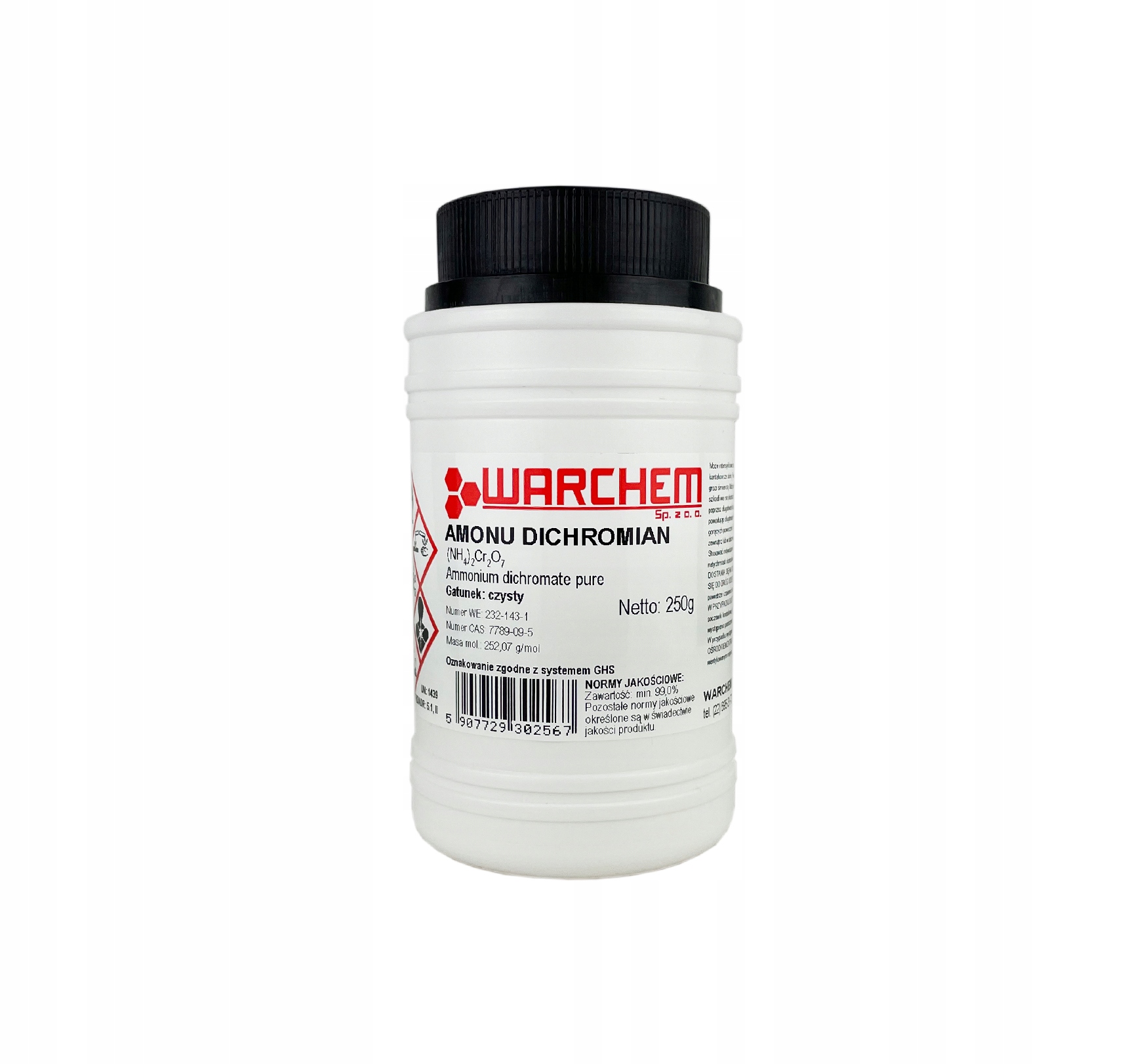 

Dichromian Amonu (dwuchromian Amonowy) 250g