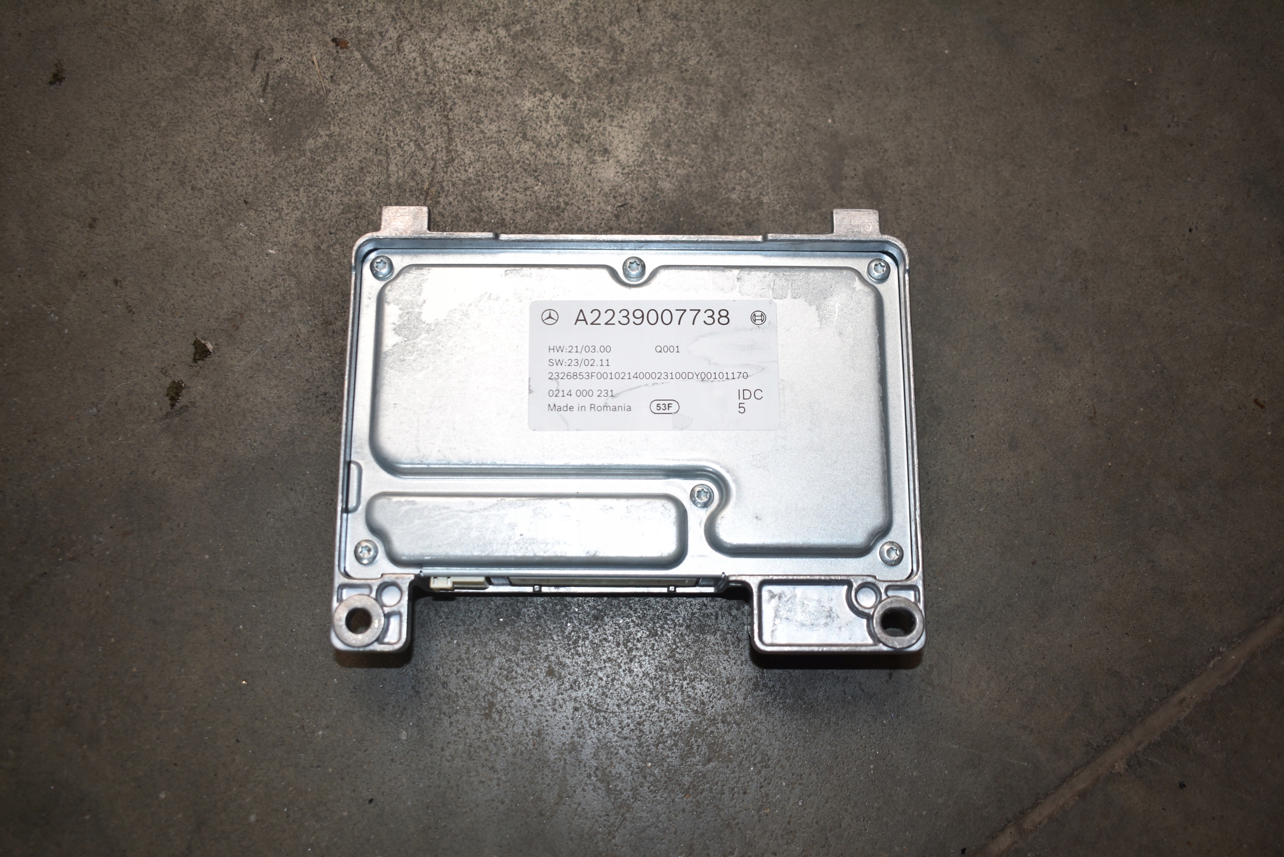 IDEALNY control unit IDC MERCEDES 1